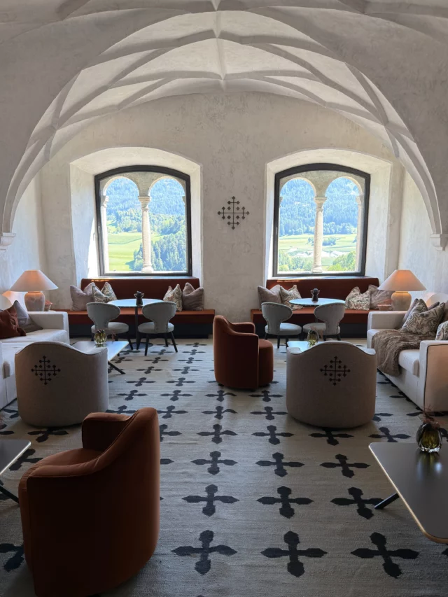 HOME AWAY — DOLOMITES

For us, interiors have never been just about home.

Travelling keeps us inspired — through architecture, materials, colours, light and, above all, the feeling a place creates.

HOME AWAY is where we share some of those places with you. Not simply as places to stay, but as places that inspire us — and leave us with something to bring home.

Our first HOME AWAY takes us to the Dolomites, to a castle shaped by centuries of history. For around 750 years, these walls were home to a monastery, and much of its past has been beautifully preserved.

Gothic romanticism and hints of Baroque meet monastic simplicity and timeless elegance, while the spa introduces a quiet, contemporary minimalism. Original walls, paintings and architectural fragments remain untouched and become part of the interior itself.

A beautiful example of how the old doesn’t need to be recreated — but simply given space to remain.

Because sometimes, going away is exactly what inspires us to come home with new eyes.

@castelbadia · Dolomites #cominghomeinterieur